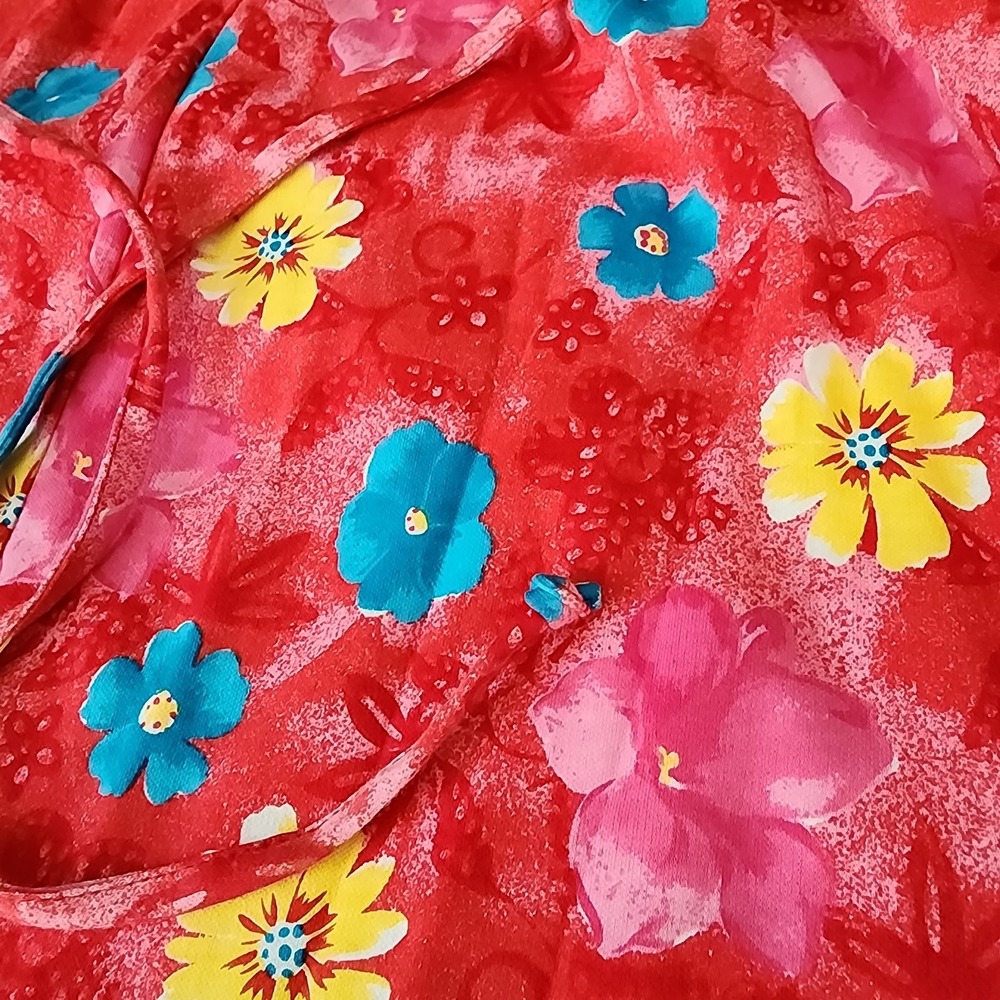 WHITE STAG Maxi Dress‎ Size L 12/14 Floral - Picture 8 of 9